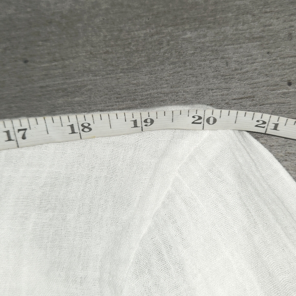 ROXY WHITE COVERUP LONG SLEEVES SIZE XL NEW WITH TAGS 100% COTTON - Picture 11 of 17